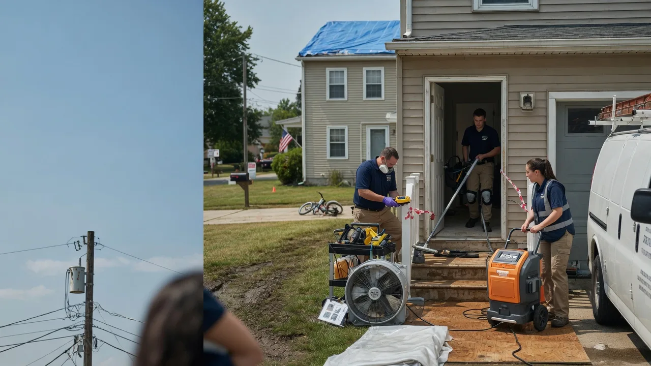 Water Damage Repair in Auxier, KY near me